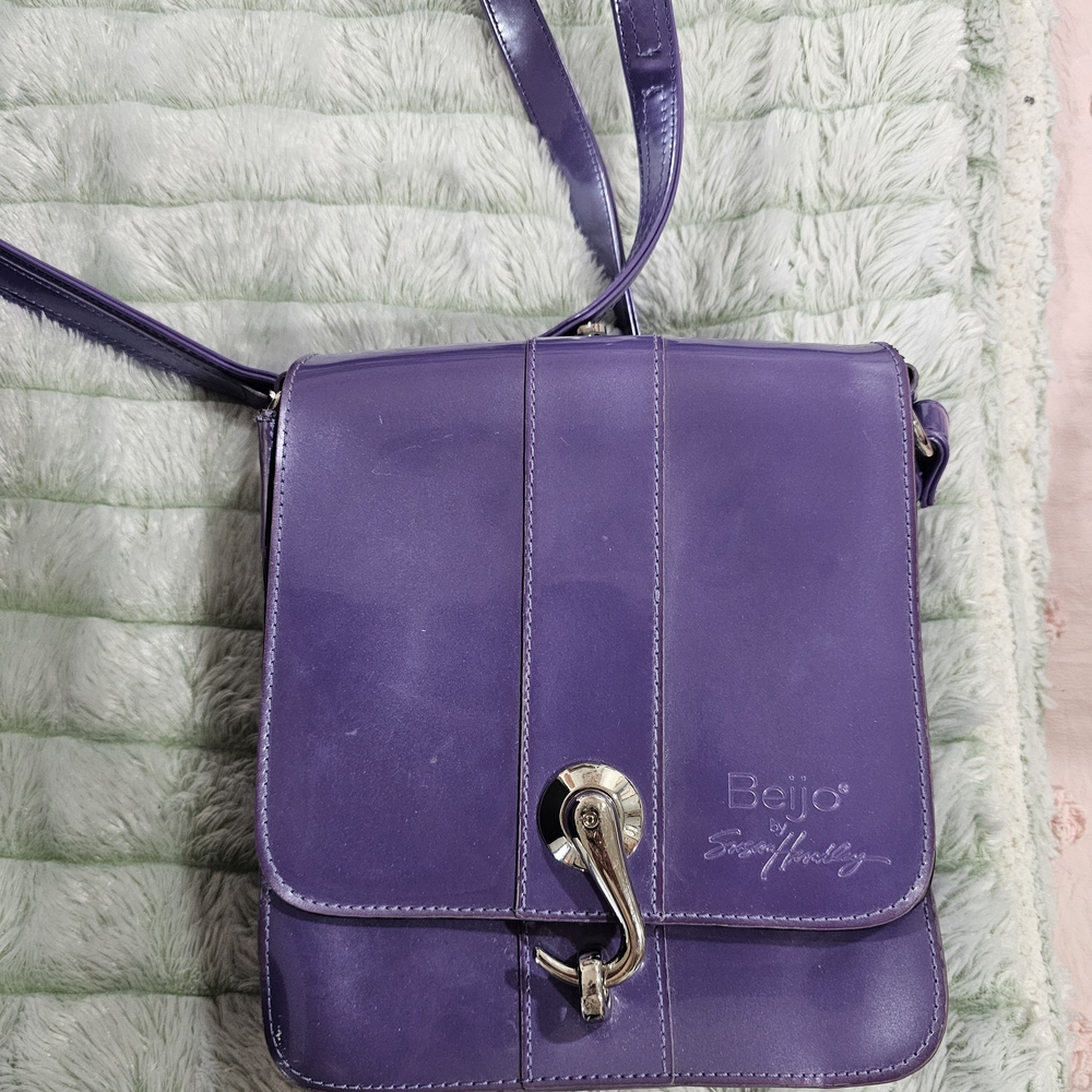 Beijo Purple Crossbody Bag